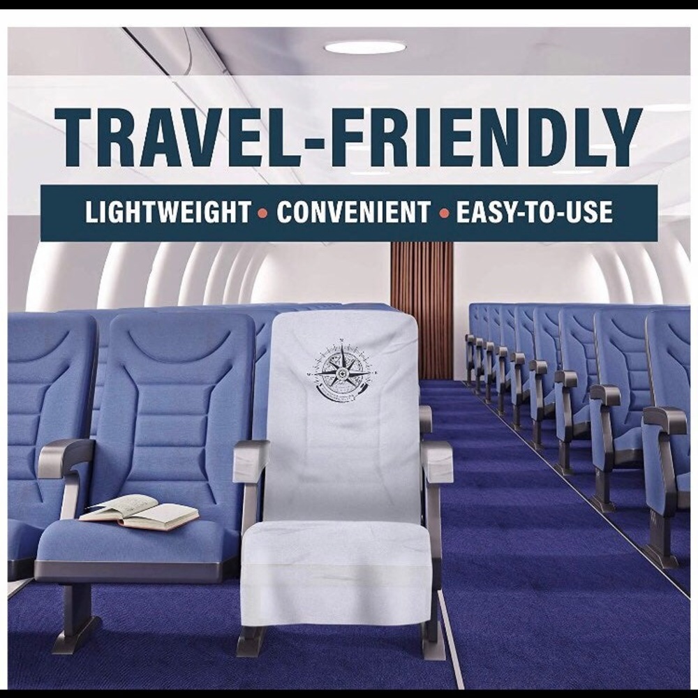 Travel Essentials Kit, Disposable Airplane Seat Covers